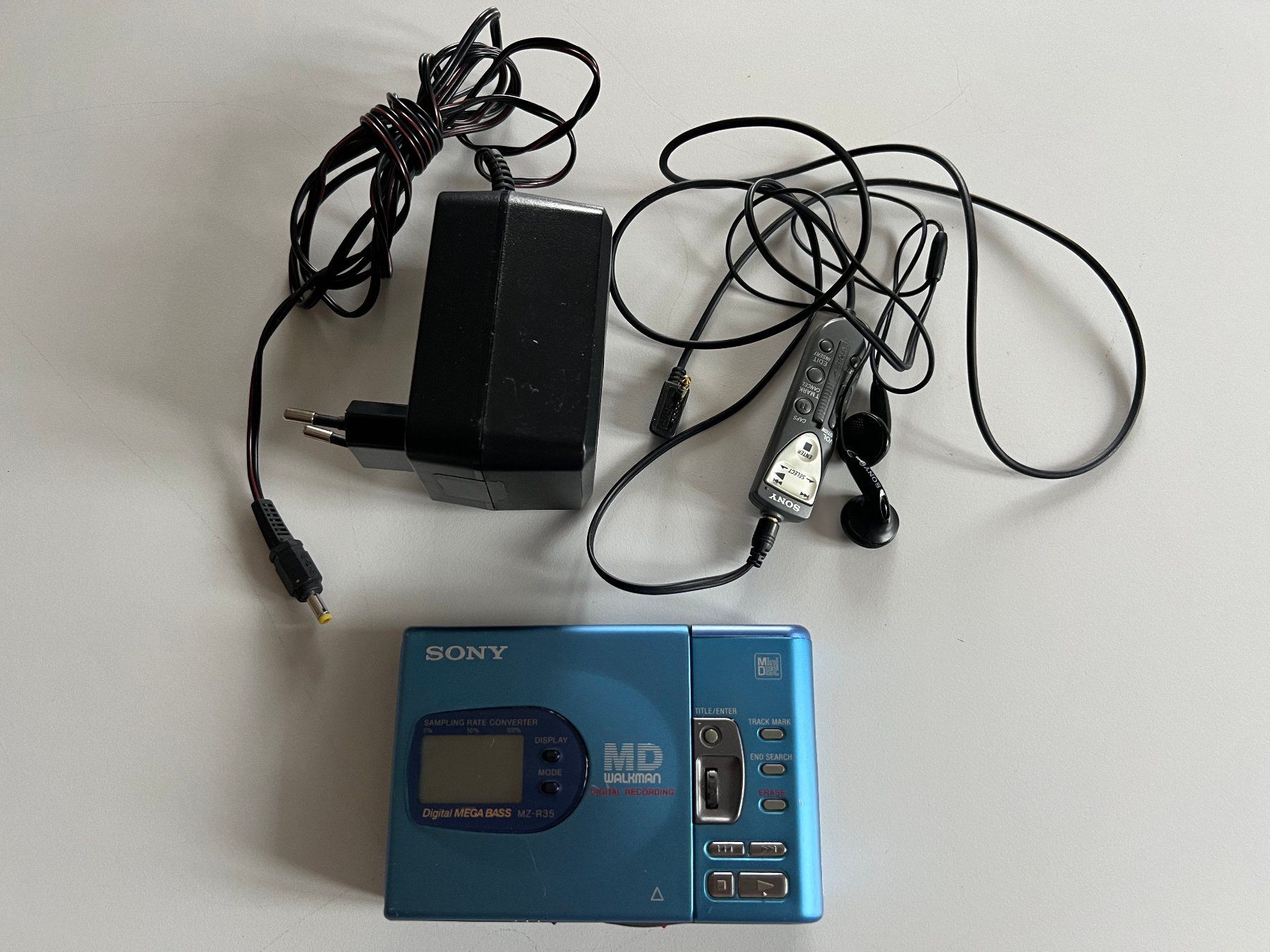 Sony Minidisc: Sony Walkman MZ-R35 – Gebraucht aus Bazenheid von Ruediloosli 9