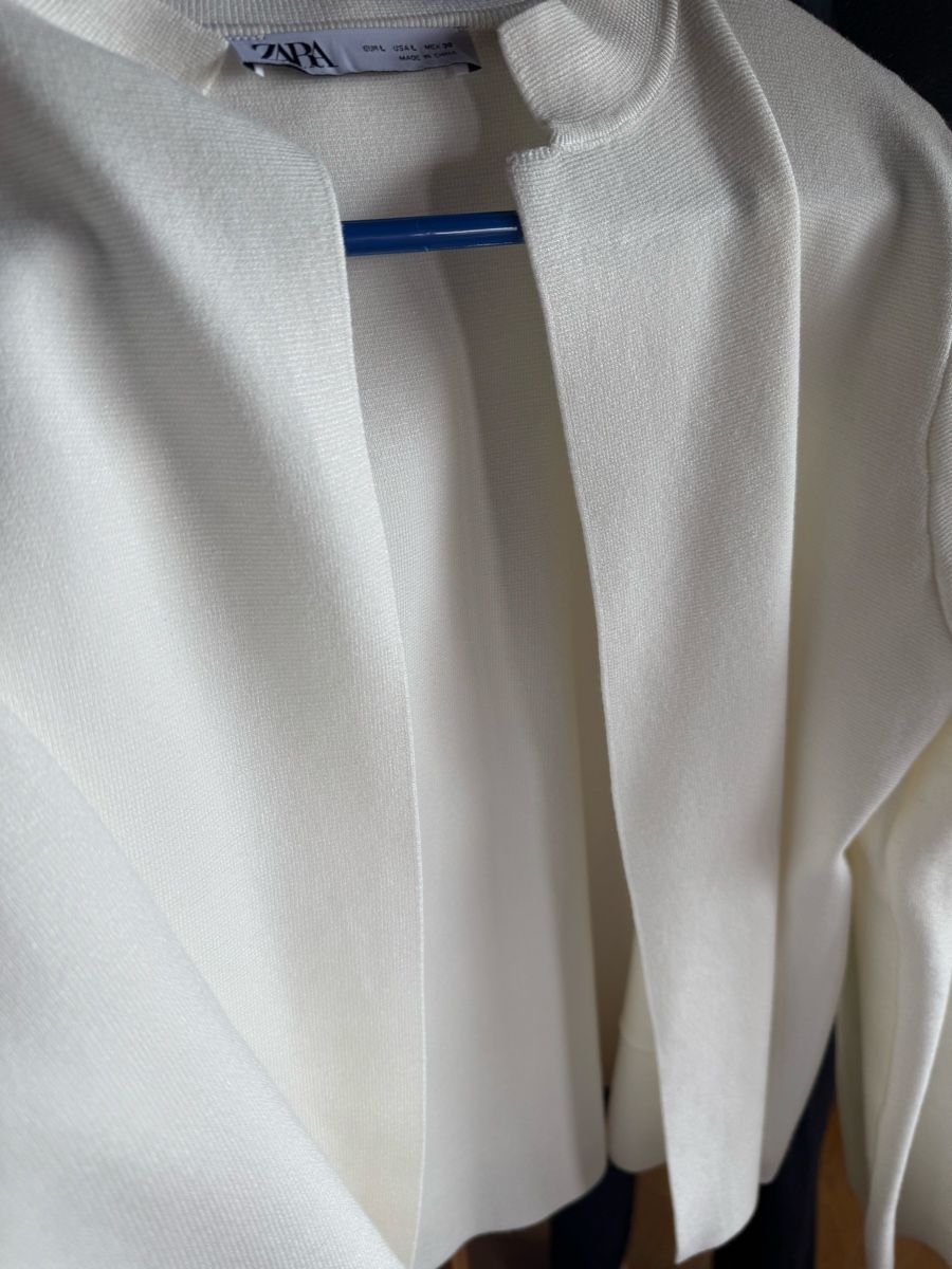 Zara Giacche: Petite veste Zara blanche neuve – Nuovo (secondo la descrizione) da Les Giettes venduto da joelledu 3