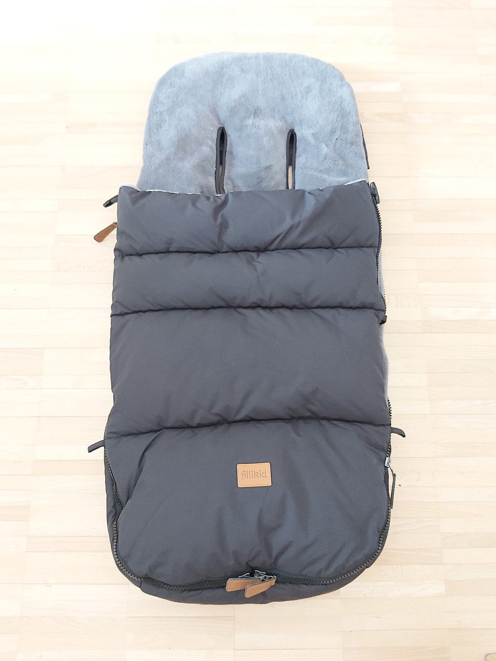 Fillikid Sacchi a pelo: fillikid Winterfusssack Kinley Schwarz – Usato da Frauenfeld venduto da mariom02