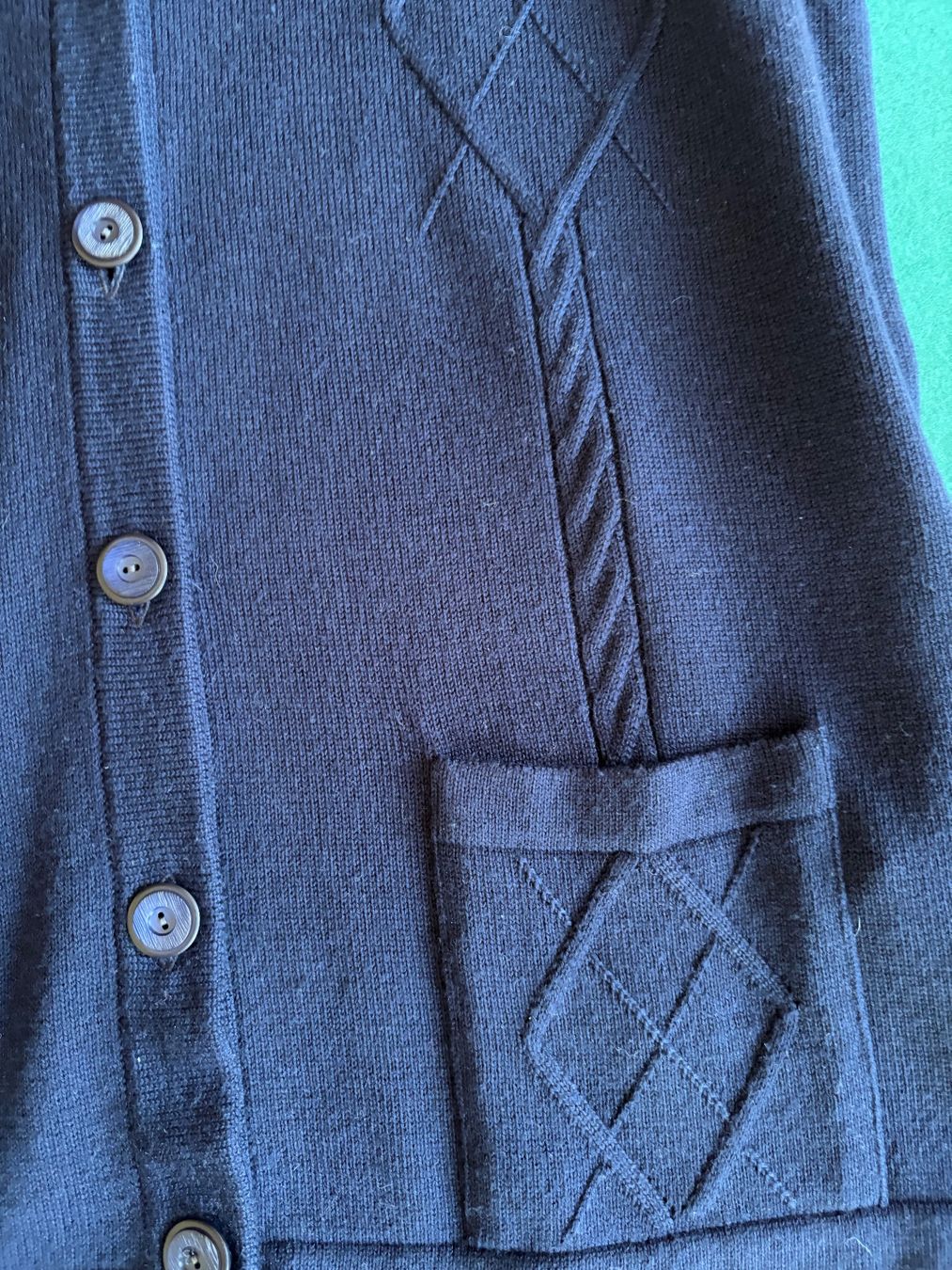 Gilet & Giacche: VINTAGE Weste  Größe L 50 % Schurwolle – Usato da Interlaken venduto da Bona55 3