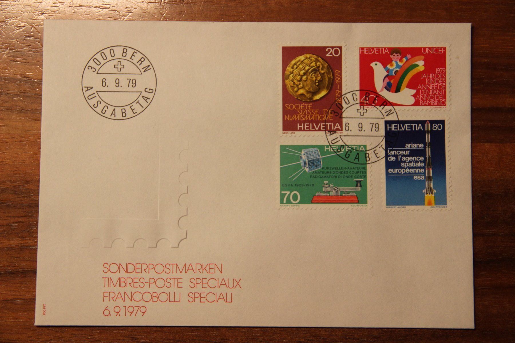 Tutti i francobolli: Schweiz 1979 - FDC - Sonderpostmarken II – Nuovo (secondo la descrizione) da Jona venduto da Southafrica07
