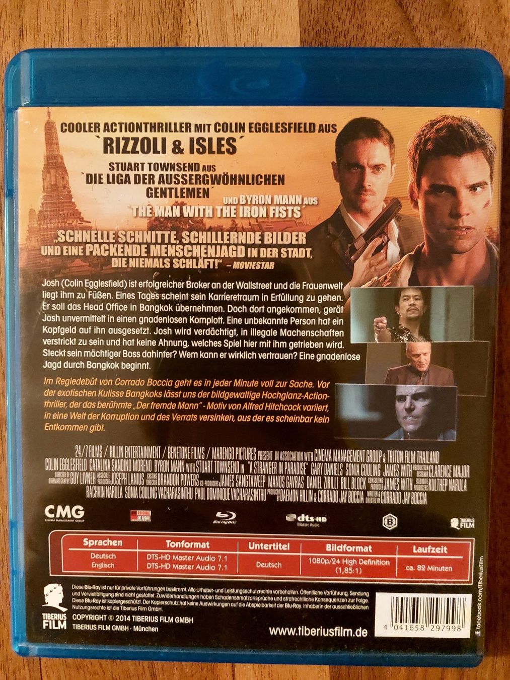 Tutti i DVDs: Blu Ray - Die Bangkok Verschwörung – Usato da Rheinfelden venduto da FilmAuktion 1