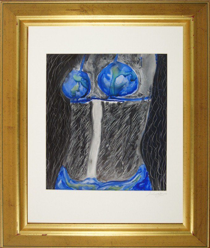 Gemälde: Fotografie-Aquarell: Blue world – Neu (gemäss Beschreibung) aus Fribourg von erw_68dx