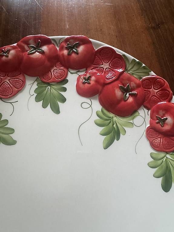 Piatti: Neuwertig. Wunderschönes Tomaten Teller – Usato da Bern venduto da Ninitto 2