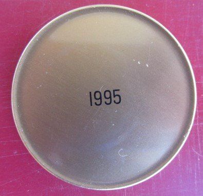 Medaillen: Schweizer Meisterschaften 1995 KLS bronziert - 40mm – Gebraucht aus Luzern von Horoskop1 3