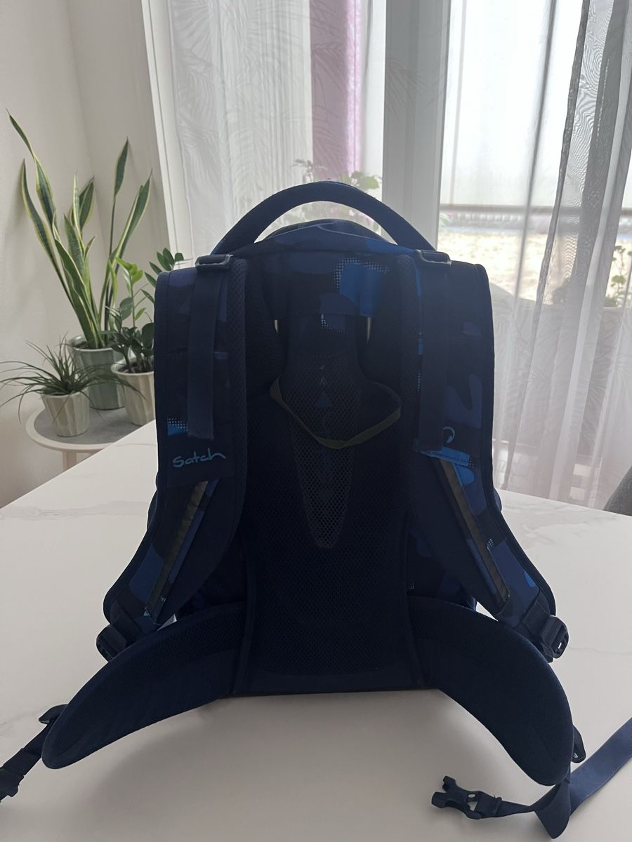 Borse & Zaini: Rucksack Satch dunkelblau camouflage – Usato da Aesch BL venduto da sus_z58b 2