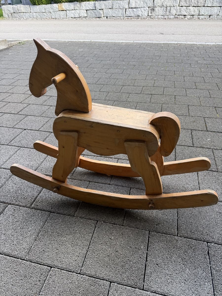 Giocattoli: Schaukelpferd aus Holz – Usato da Schlierbach venduto da Deepblue76 2