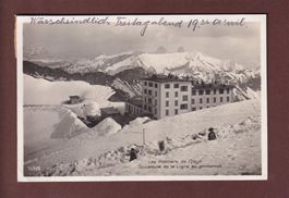 ROCHERS DE NAYE - Hôtel - Neige - 1929 // pli d'angle //