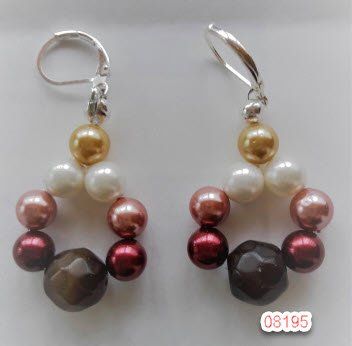 Orecchini pendenti & Orecchini a lobo: Ohrringe braun-beige – Nuovo (secondo la descrizione) da Bäretswil venduto da Esku01
