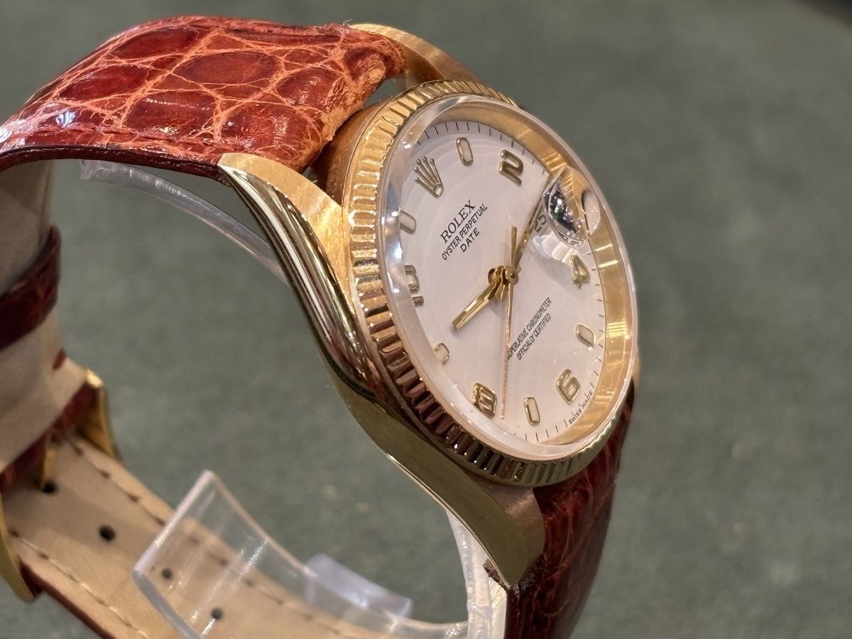 Rolex Uhren: Rolex Date 34mm oro giallo  – Gebraucht aus Mendrisio von TicinoWatchLab 2