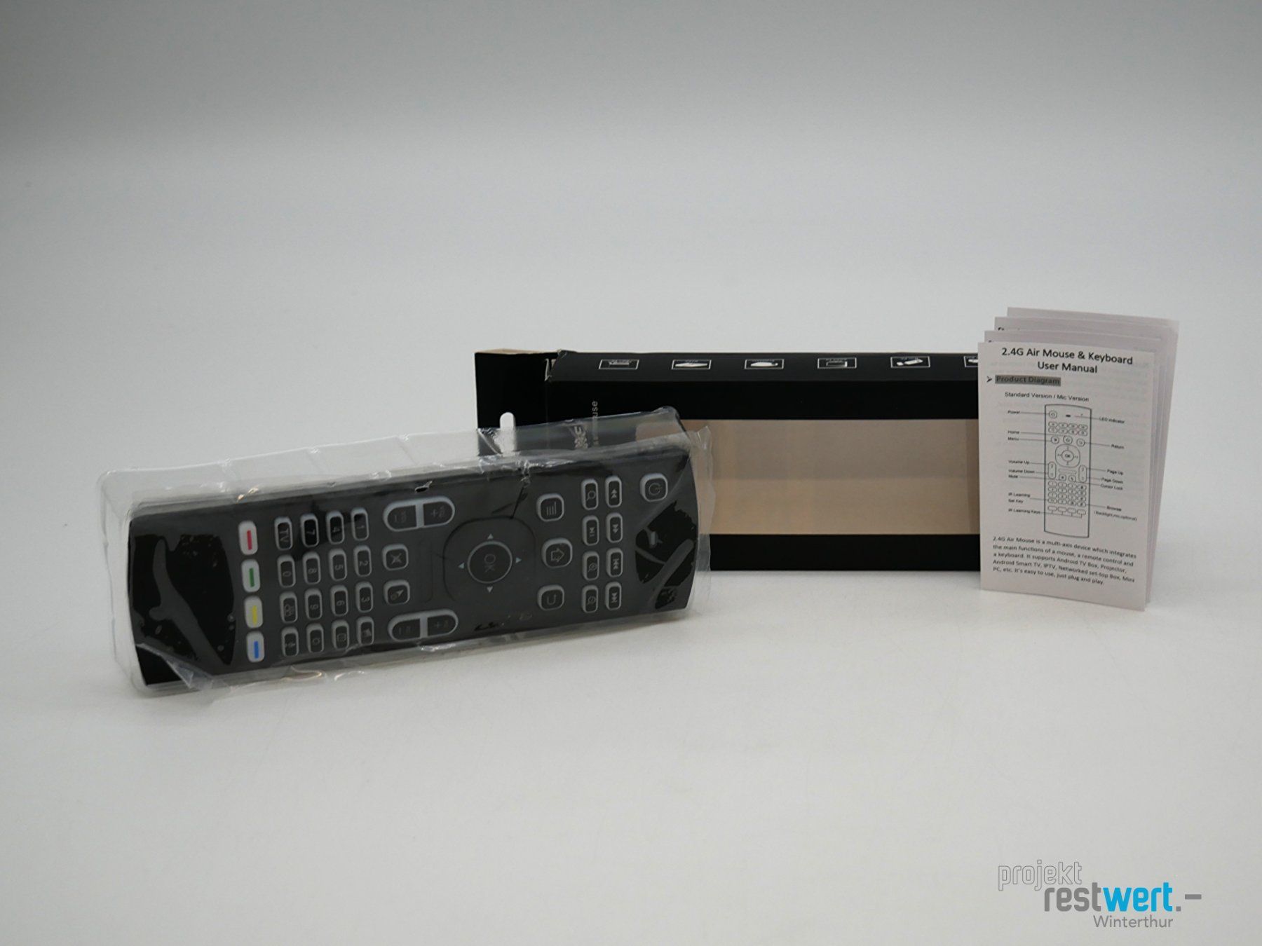 Telecomandi: MX3 Air Mouse Mini Keyboard Fernbedienung 2.4G – Nuovo (secondo la descrizione) da Winterthur venduto da Restwert_Winterthur