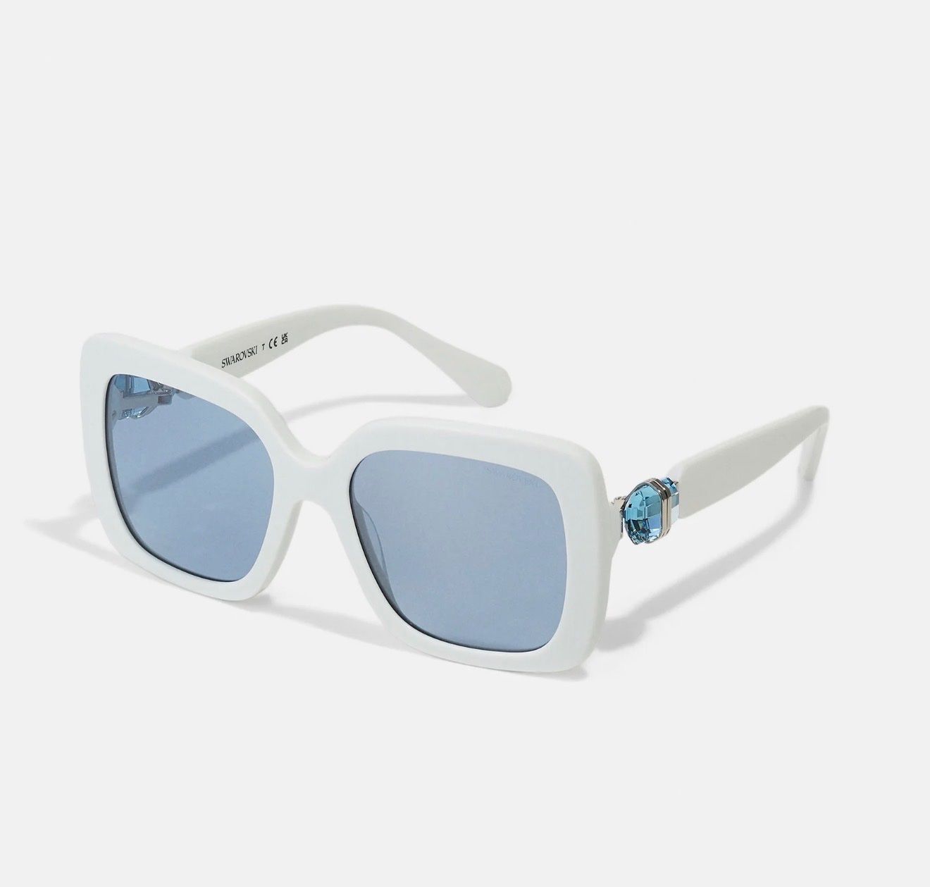 Swarovski Occhiali & Lenti: Swarovski Sonnenbrille - white – Nuovo (secondo la descrizione) da Oberaach venduto da Dandy2021