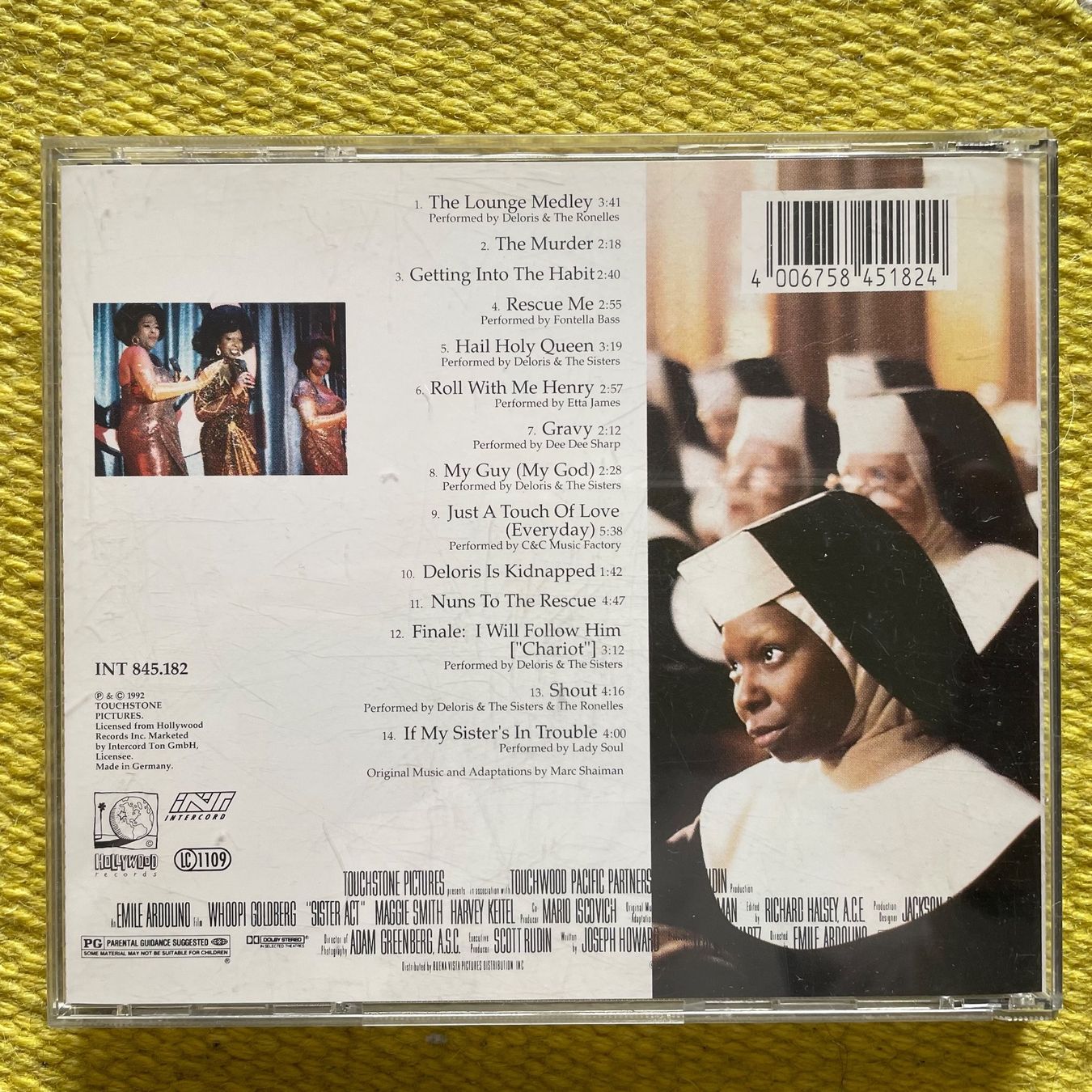 CDs: SISTER ACT-ORIGINAL SOUNDTRACK – Gebraucht aus Rorschacherberg von CD-Roli 1