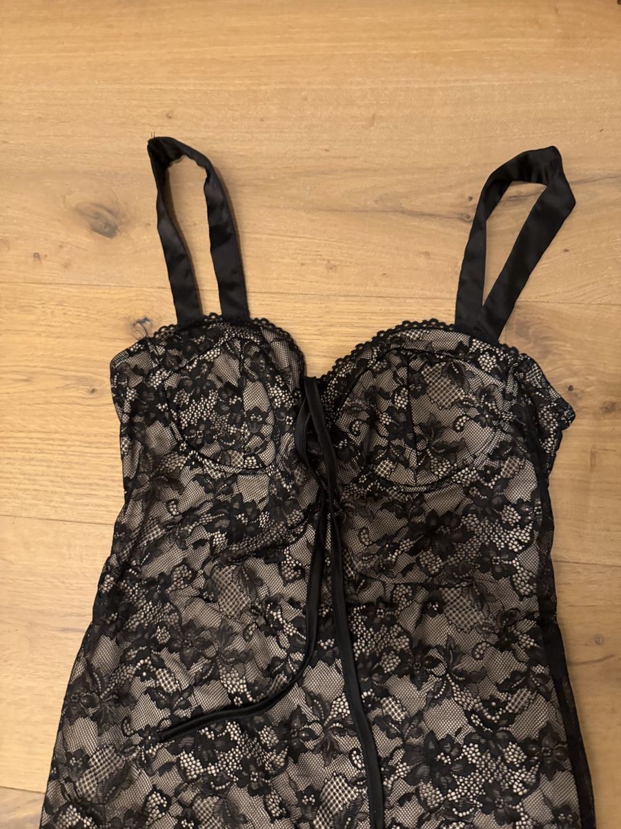 Vestiti: Abendkleid mit Spitze schwarz – Nuovo e nell'imballaggio originale da Tennwil venduto da juupydu 1
