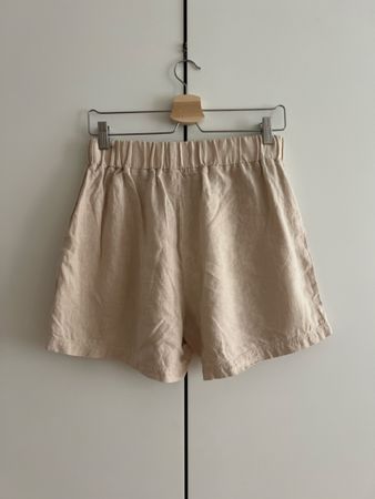 Givn Berlin Leinen Shorts, Beige
