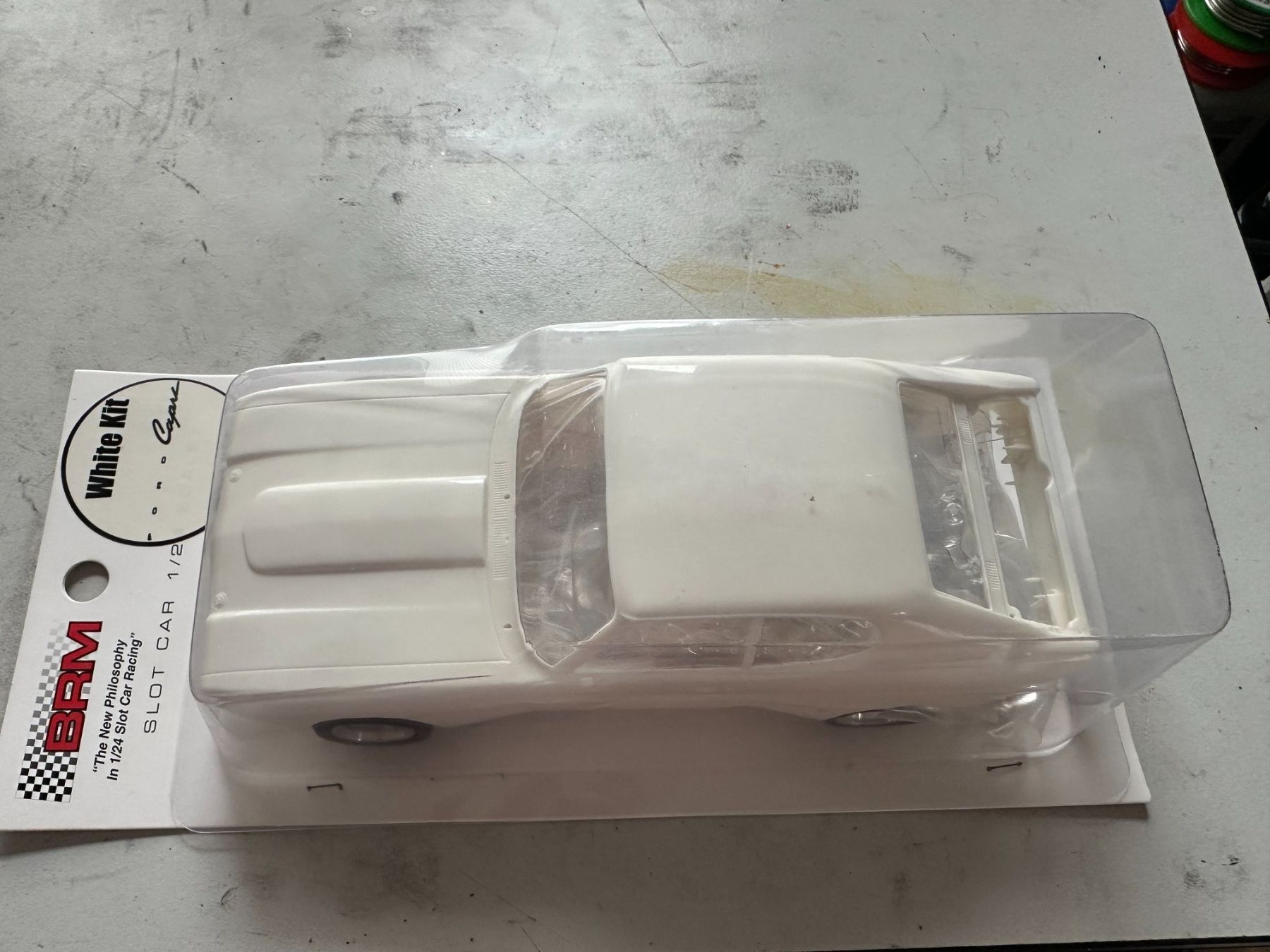 Piste: Slotcar BRM Ford Capri "White Kit" – Nuovo e nell'imballaggio originale da Allschwil venduto da dlauti