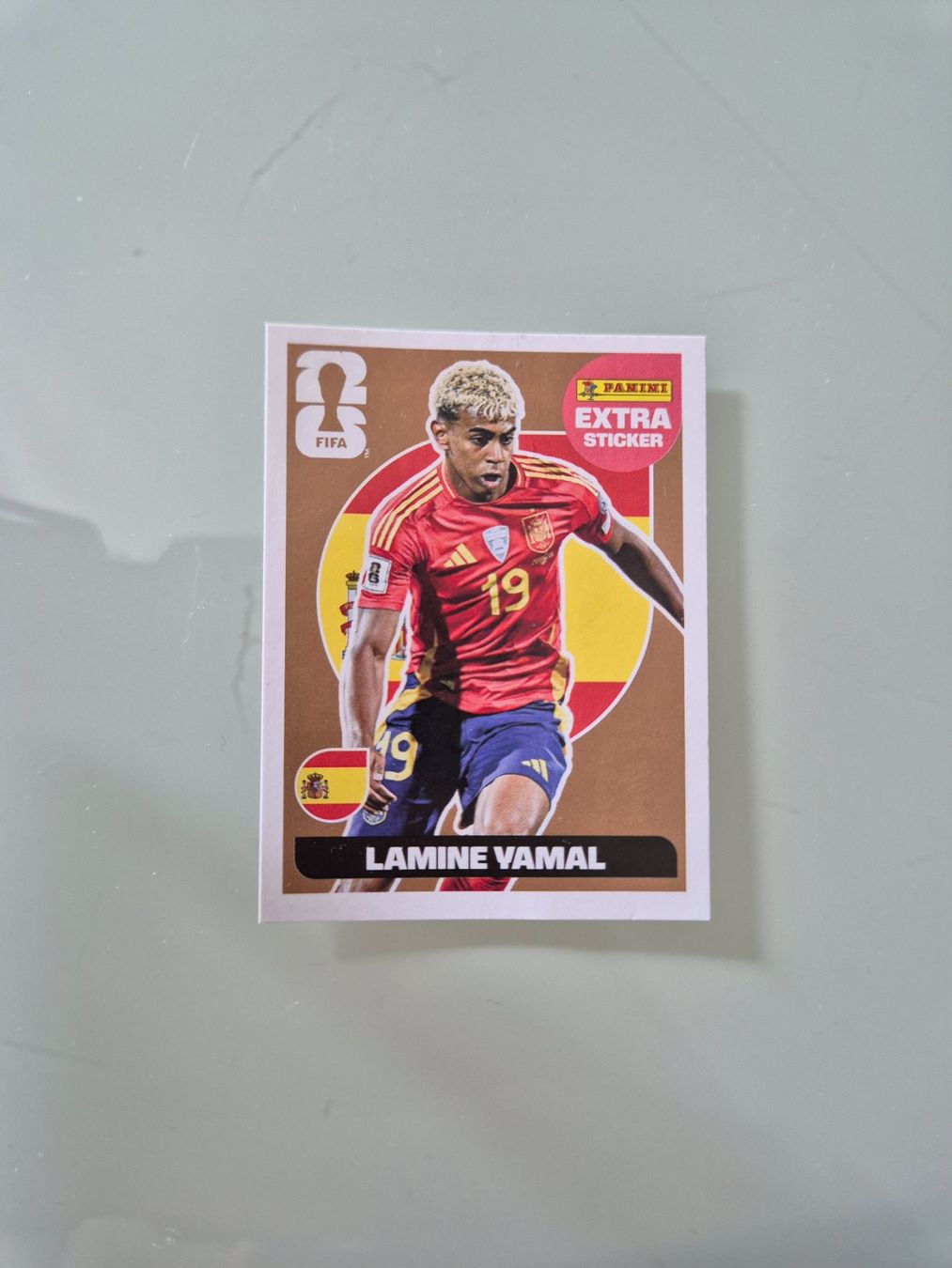 Panini Cartes à collectionner: Lamine Yamal Extra Sticker Panini Gold – D'occasion à Bettlach par bizzyrelli