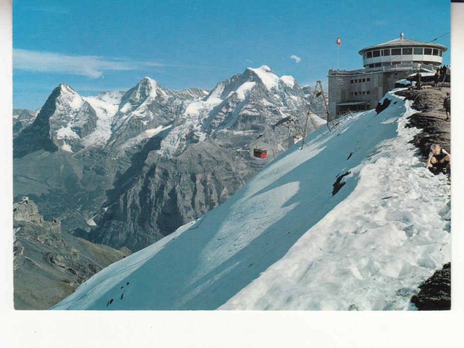 Ansichtskarten: Schilthorn ca. 1970 – Gebraucht aus Bürglen TG von StampGraf