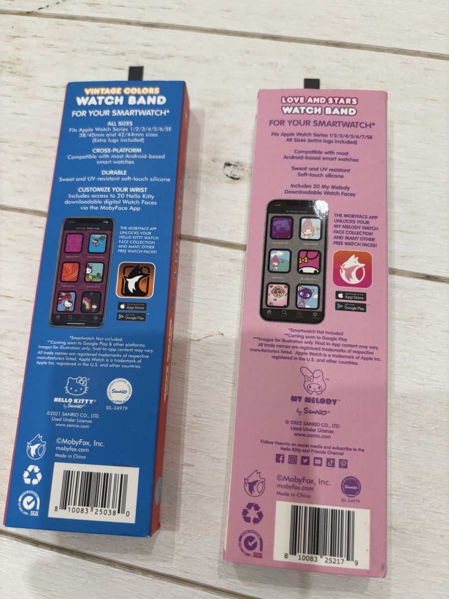 Apple Smartwatch: Cinturini Iwatch Hello Kitty + My Melody – Nuovo e nell'imballaggio originale da Losone venduto da Tilly-nb7t 1