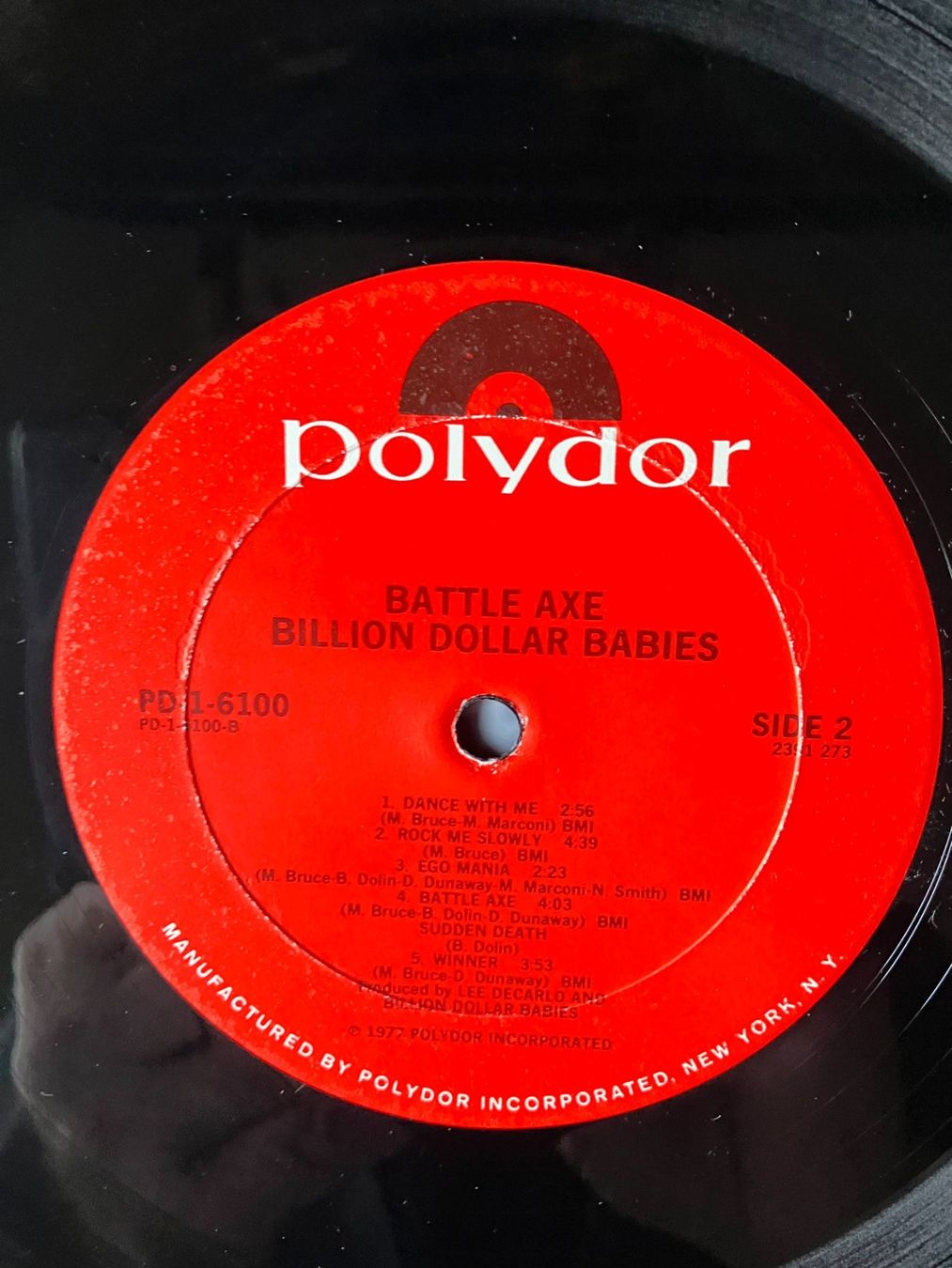 Schallplatten: Billion Dollar Babies – Gebraucht aus Aarwangen von Jukebox3 8