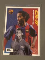 Topps Sammelkarte Ronaldinho FC Barcelona Nr. 10 guter Zusta