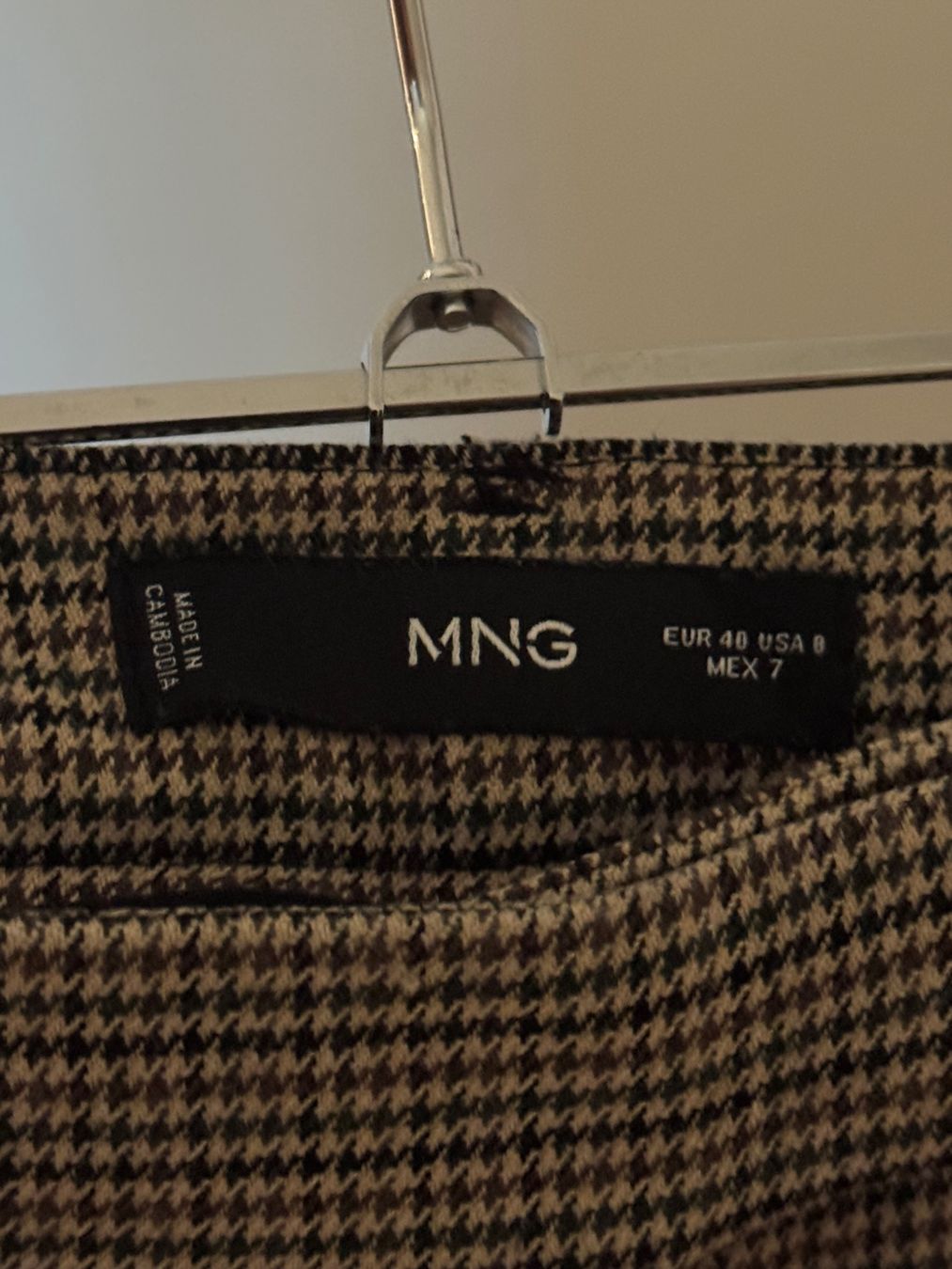 Mango Pantaloni: MANGO Hose, Gr. 40, kariert – Usato da Steinhausen venduto da sar_ph7q 1