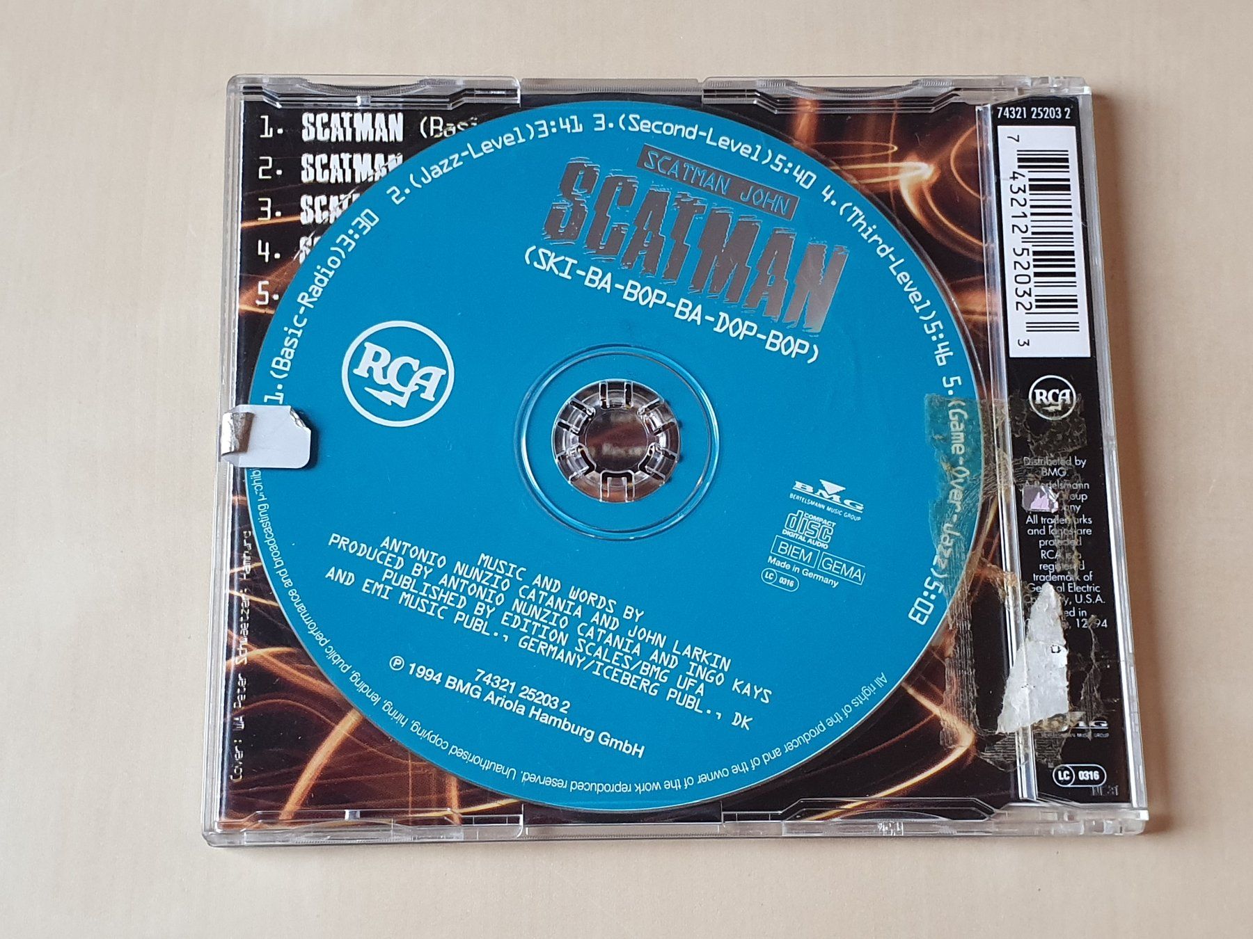 CDs: Scatman John Scatman – Gebraucht aus Stansstad von collectorsshop 1