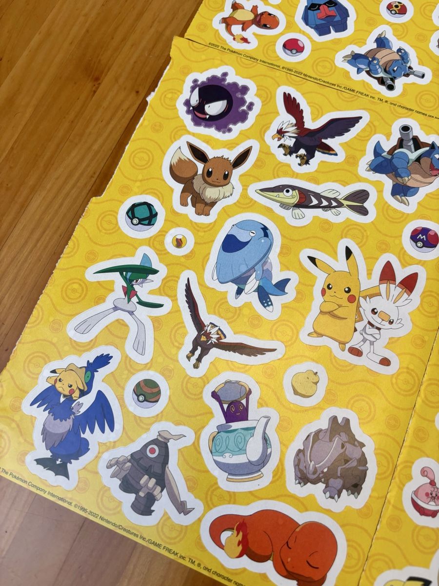 Sticker: Pokemon Sticker Set - 82 Stück – Usato da Winterthur venduto da JAKU.SPACE 4