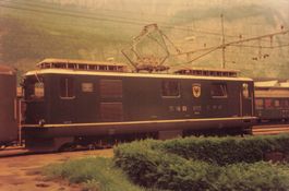 Lokomotive  SBB 1991 HGE 4/4 Meiringen