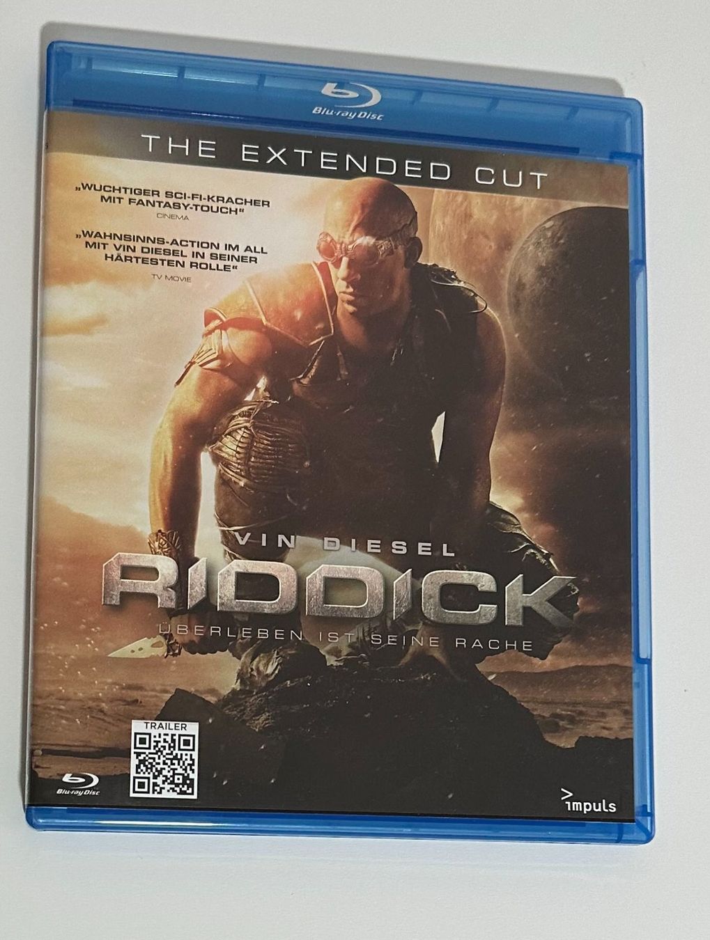 Alle DVDs: Riddick Extended Cut Blu-ray – Vin Diesel – Gebraucht aus Dübendorf von TrimTrend
