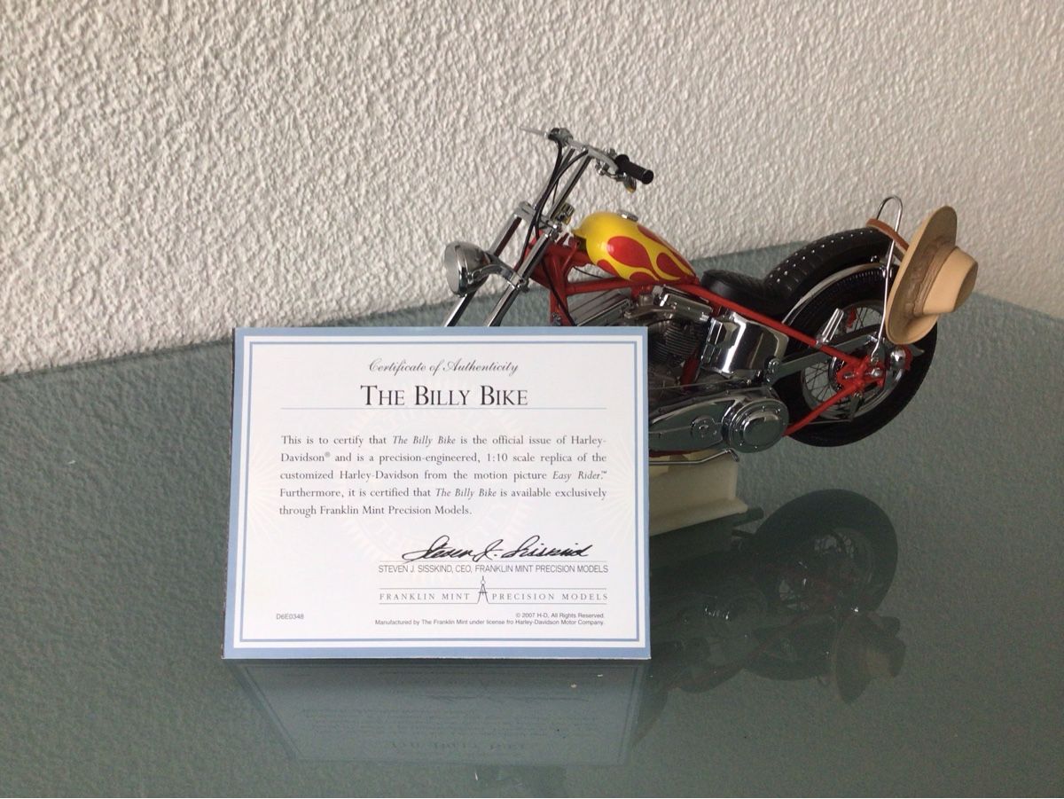 Franklin Mint Kit di modellismo & Modellini statici: Harley Davidson Franklin Mint Billy Boy – Usato da Oetwil am See venduto da ifnam 5