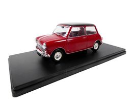 Austin Mini Cooper S 1964-1967 dunkelrot / schwarz   1:24