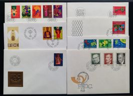 Liechtenstein FDC 1968 (komplett/7 Stk., Katalogwert ca14.-)