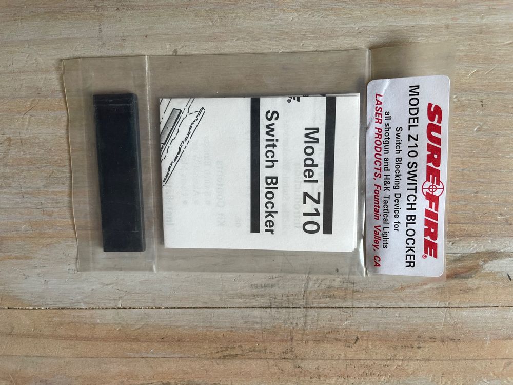 SureFire Z10 Switch Blocker (Neu und originalverpackt) in Oberbütschel ...
