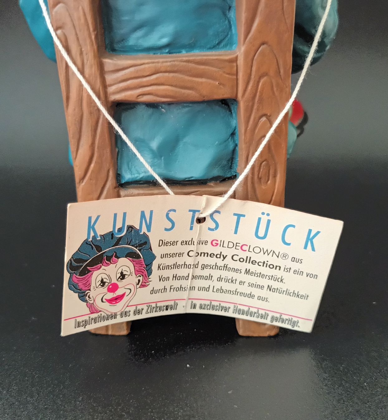 Figuren: Gilde Clown ,,Der Zeitungsleser,, – Neu (gemäss Beschreibung) aus Allenwinden von pro_nmg9 6