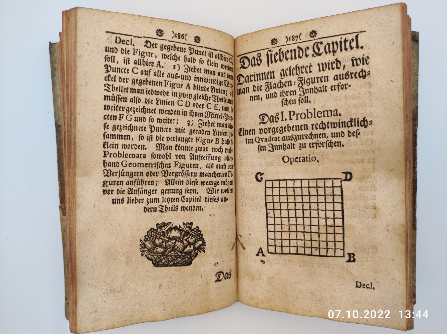 Bücher: MATHEMATIK - MESSKUNST - 1743 – Gebraucht aus Goldach von Gaip 4