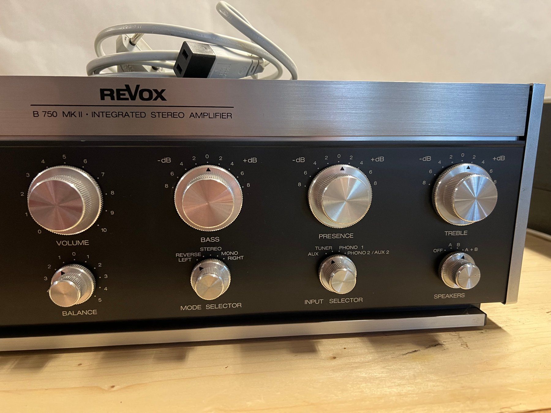 Revox Amplificateurs: Ampli REVOX B 750 MK2 – Neuf (Voir description) à Leysin par velatara 1
