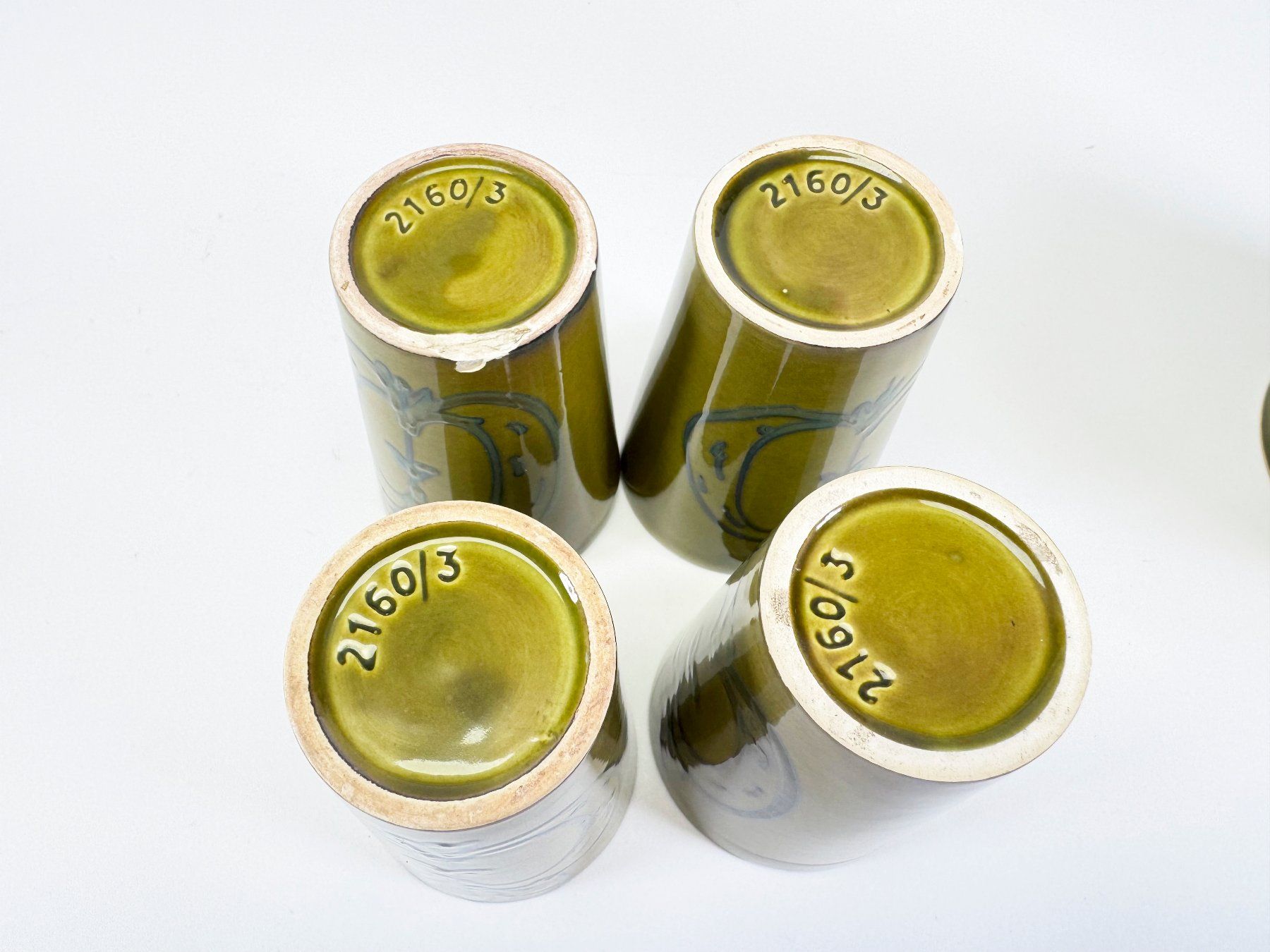 Set di piatti: Vintage Keramik-Service mit Apfeldesign, 9-teilig – Usato da Winterthur venduto da Anto-Bella 5