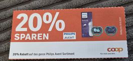 Coop Philips Avent 20% Rabatt Gutschein bis 30.06.2027