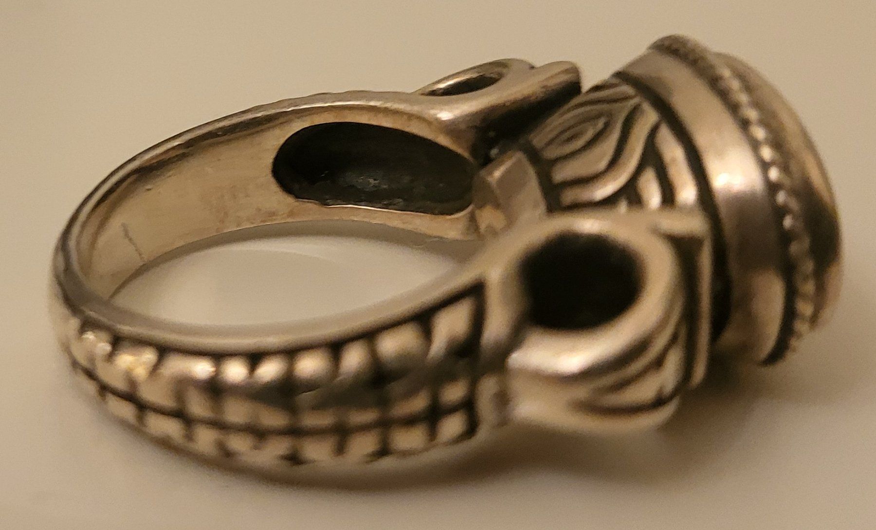 Anelli: Spezielle Vintage Silberring – Usato da Basel venduto da sci_67ms 3