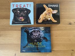 Fotobücher Hunde / 3 Stück für 20 Franken