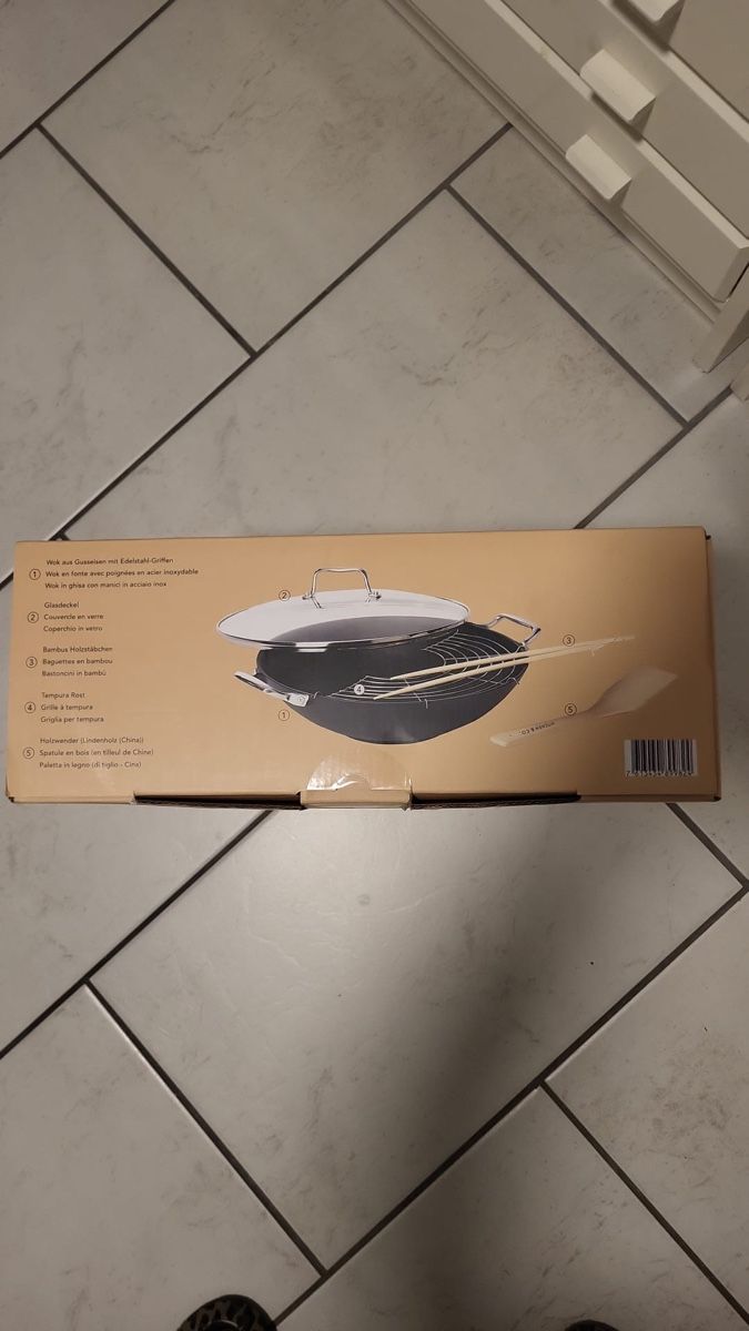 Pfannen: Wok Set 5-teilig – Neu (gemäss Beschreibung) aus Hunzenschwil von OochieBang 1