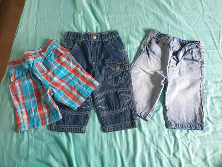 3er Set: Baby/Kinder Sommerhosen, kurze Hosen, Top Zustand!