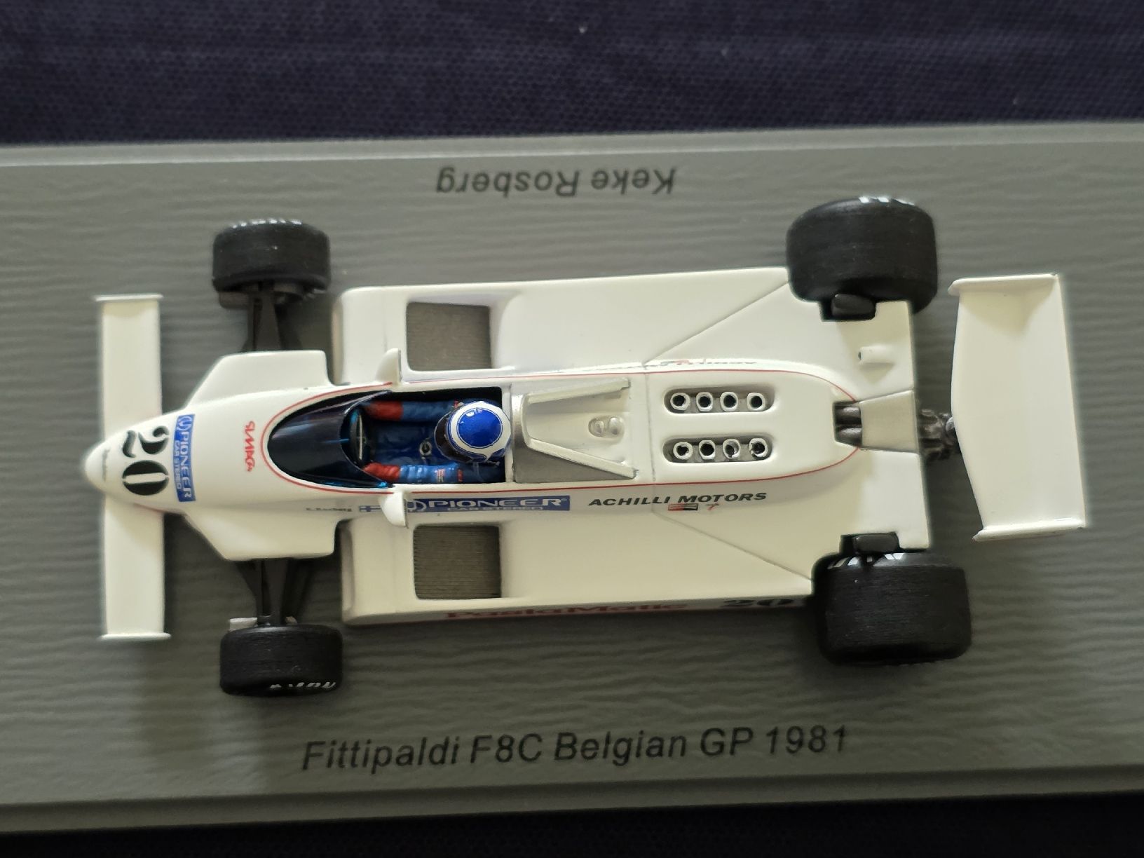 Spark Modellini d'auto: Fittipaldi F8C Keke Rosberg – Nuovo e nell'imballaggio originale da Bilten venduto da C21 4