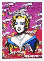 Death NYC Ltd Pop Art Druck " Supreme Queen Marilyn Monroe