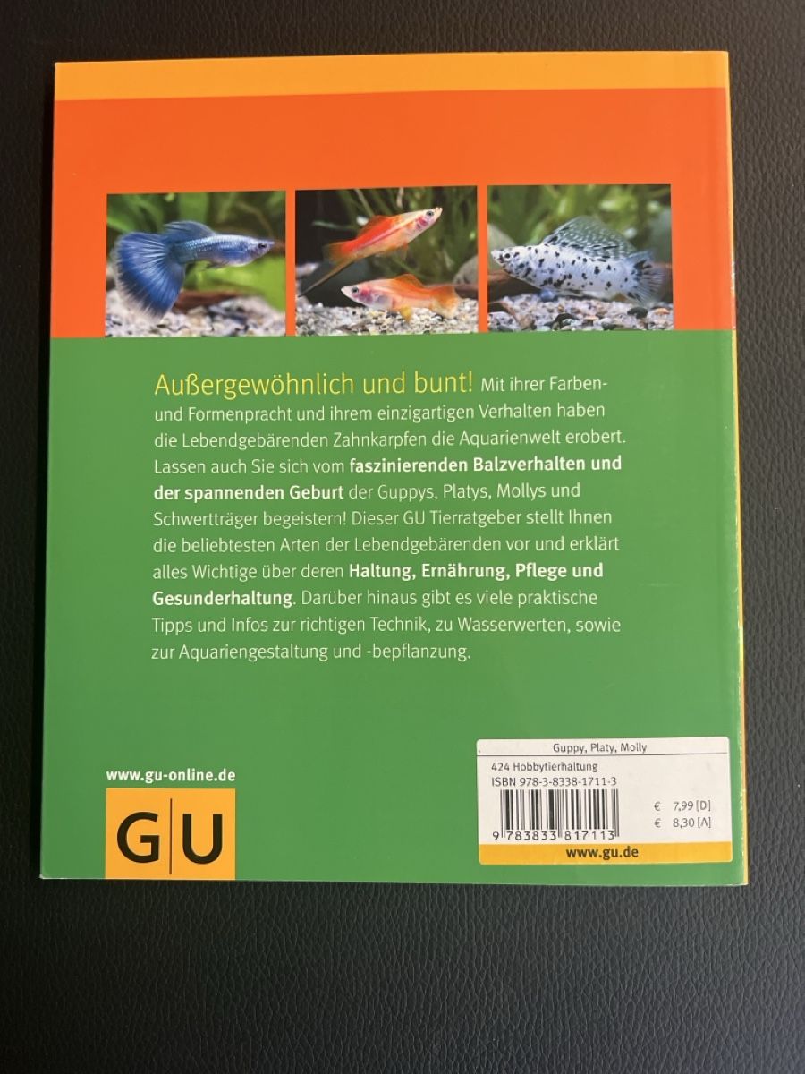 Libri: Guppy, Platy, Molly GU Tierratgeber – Usato da St. Antoni venduto da naefp 1