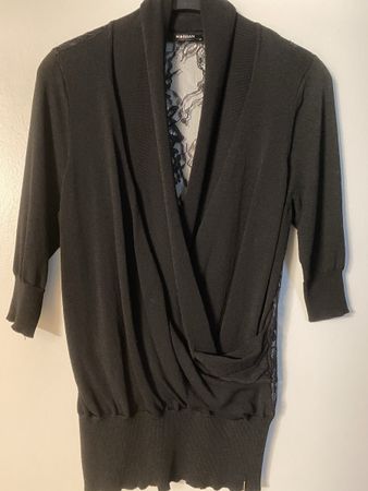 Elegante Schirt 3/4 Ärmel Gr M Marke Morgan 