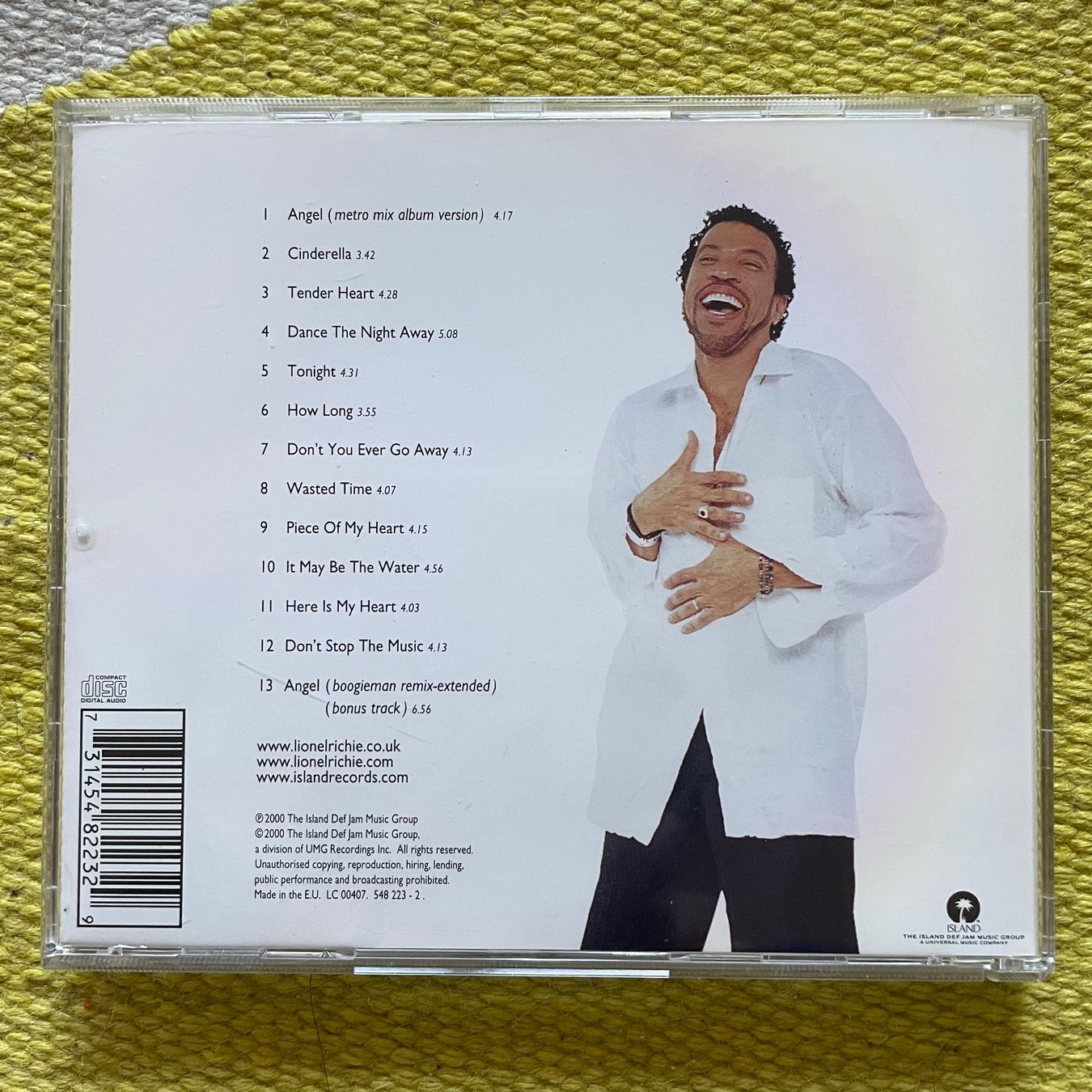 CD: LIONEL RICHIE-RENAISSANCE – Usato da Rorschacherberg venduto da CD-Roli 1