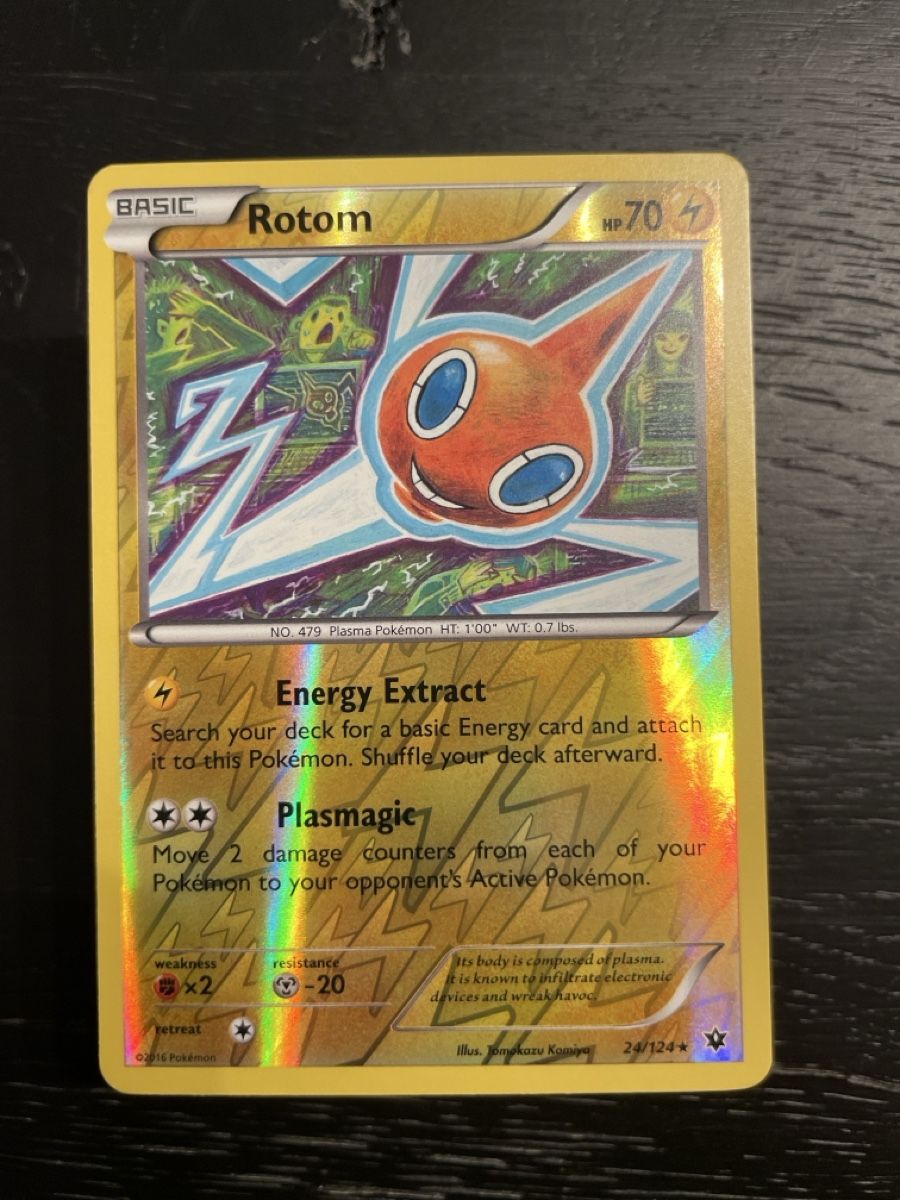 Pokémon Sammelbilder & Trading cards: Pokemon Rotom 24/124 rar reverse – Gebraucht aus Hugelshofen von Suimosa