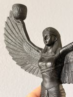 Isis ägyptische Egypt Göttinnenstatue Kerzenhalter